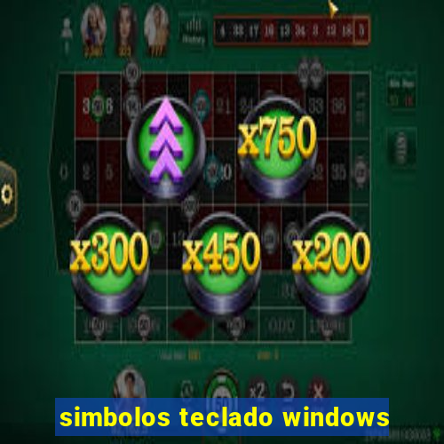 simbolos teclado windows