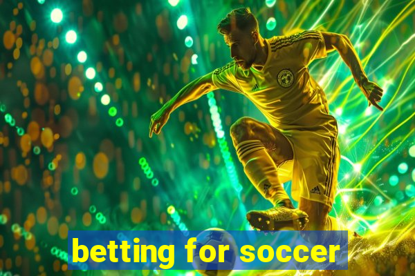 betting for soccer