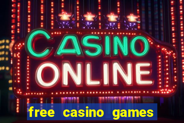 free casino games online slot machine