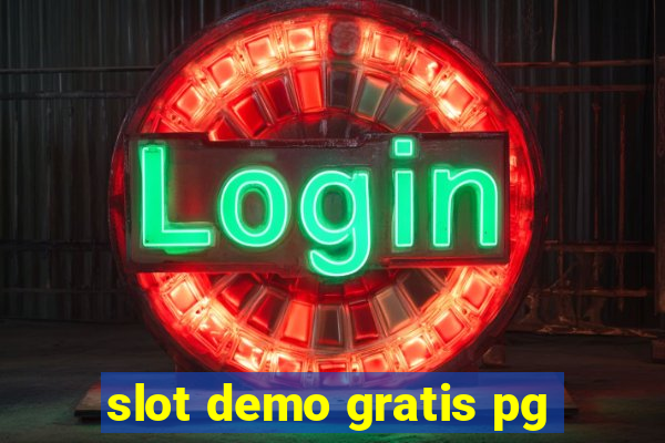 slot demo gratis pg