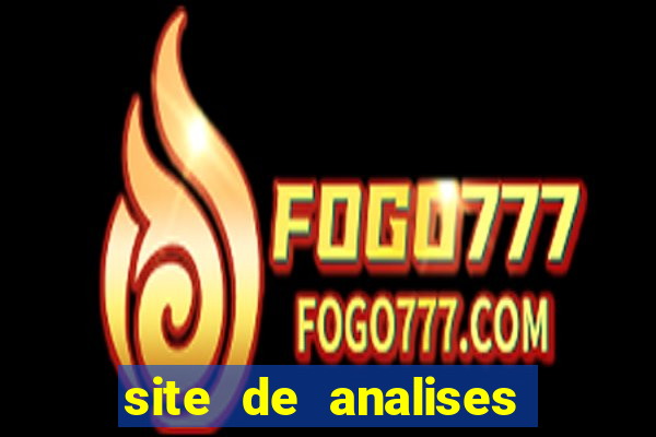 site de analises de jogos de futebol