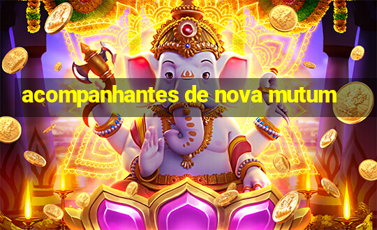 acompanhantes de nova mutum