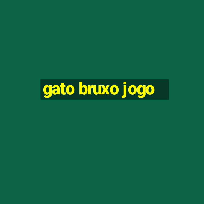 gato bruxo jogo