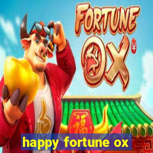 happy fortune ox