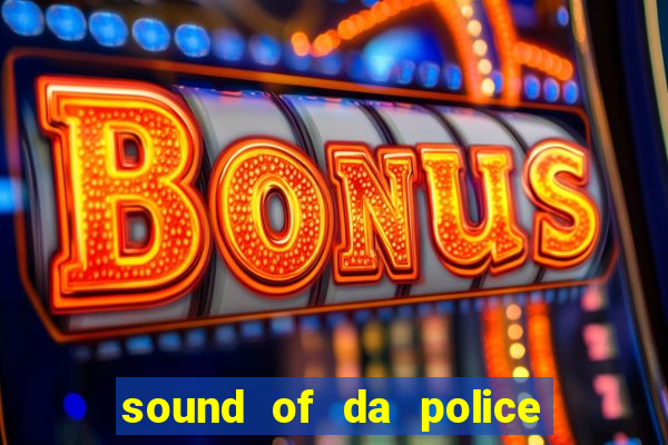 sound of da police by krs one