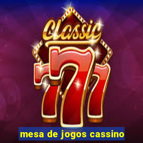 mesa de jogos cassino