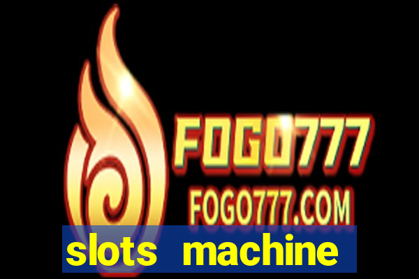 slots machine online free