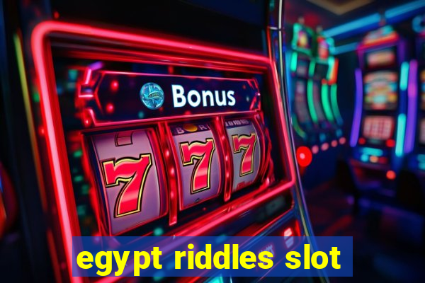 egypt riddles slot