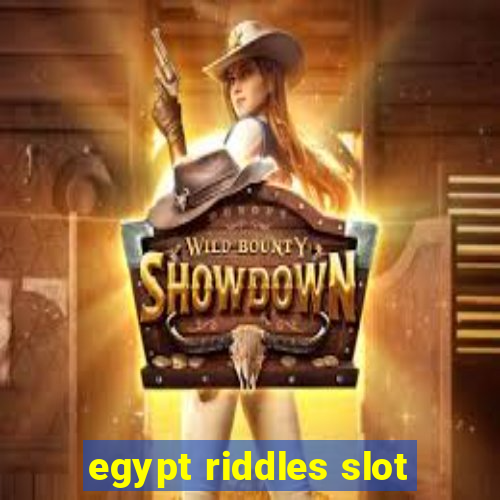 egypt riddles slot