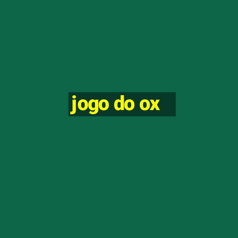 jogo do ox