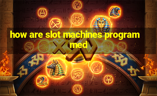 how are slot machines programmed