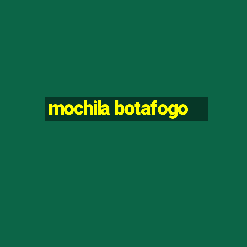 mochila botafogo