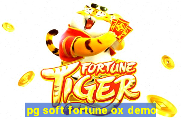 pg soft fortune ox demo