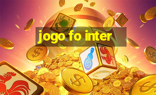 jogo fo inter