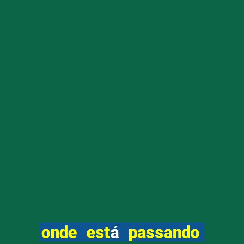 onde está passando o jogo do chelsea