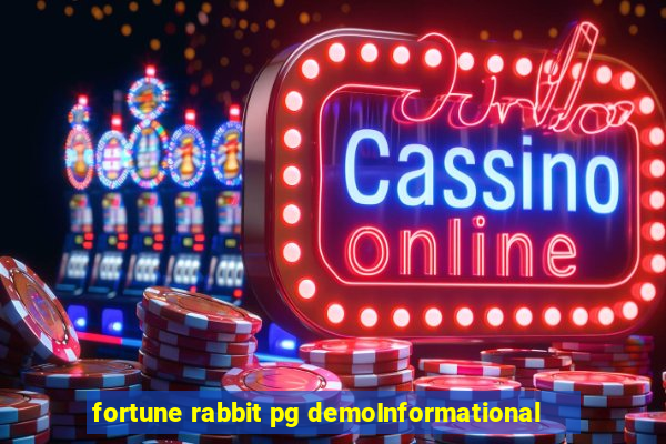 fortune rabbit pg demoInformational