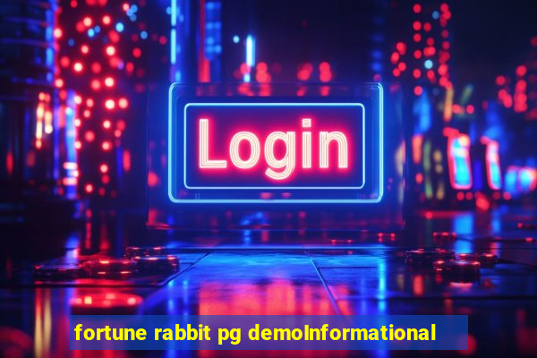 fortune rabbit pg demoInformational