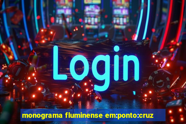 monograma fluminense em:ponto:cruz