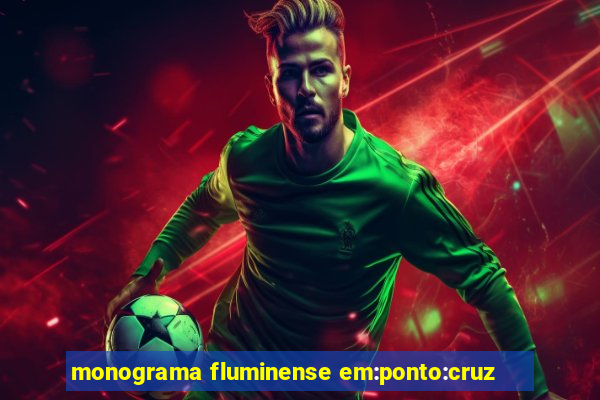 monograma fluminense em:ponto:cruz