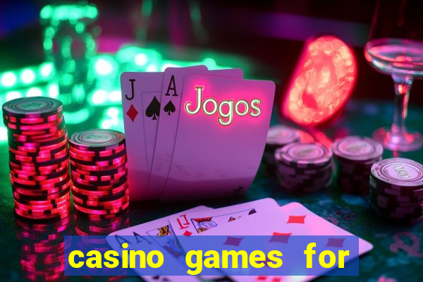 casino games for real cash