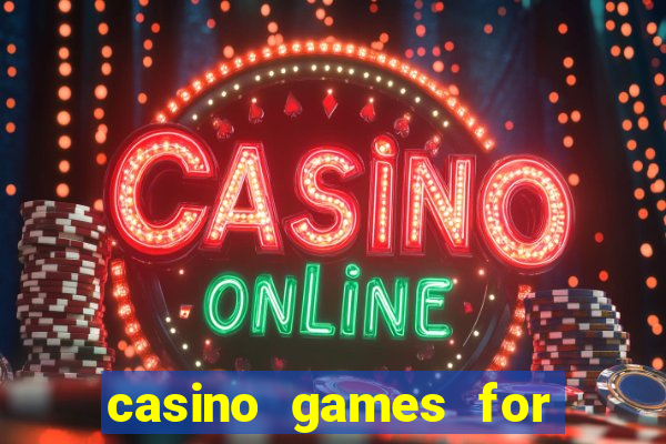 casino games for real cash