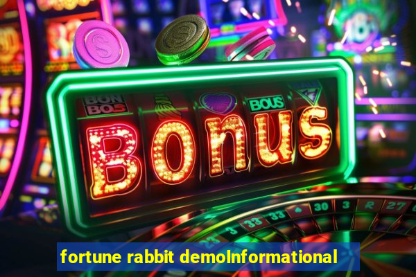 fortune rabbit demoInformational