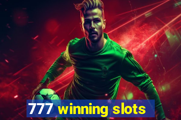 777 winning slots