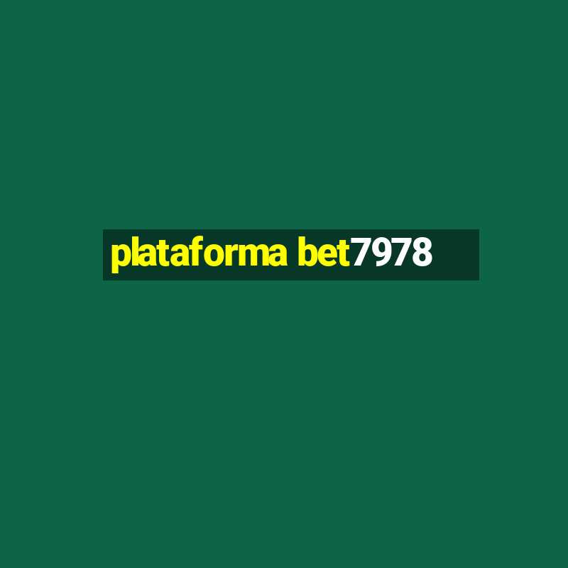 plataforma bet7978