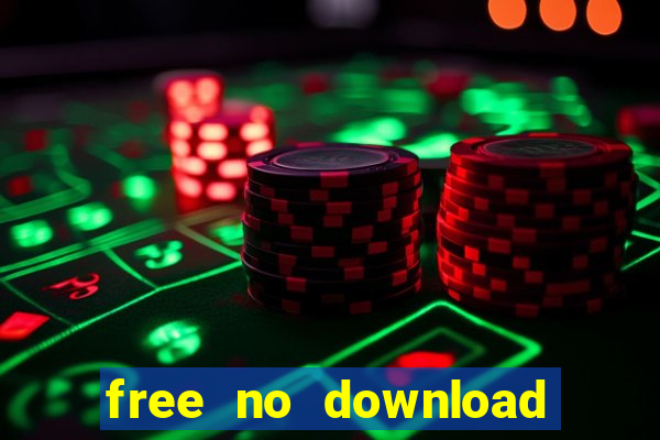 free no download slot machine games