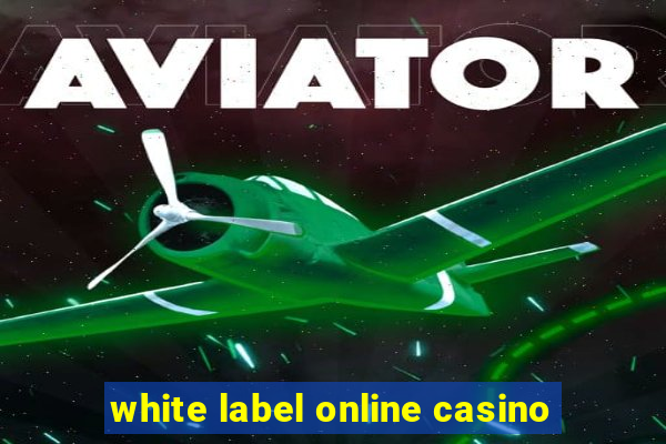 white label online casino