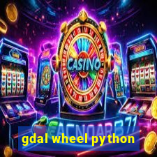 gdal wheel python