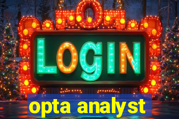 opta analyst