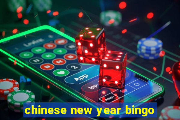 chinese new year bingo