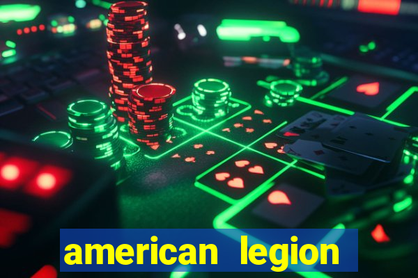 american legion bingo times