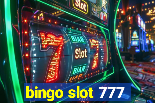 bingo slot 777