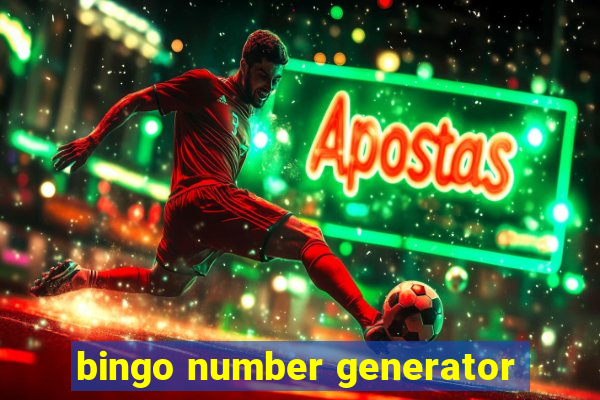 bingo number generator