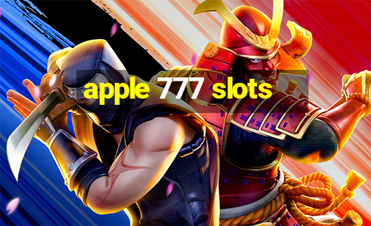 apple 777 slots