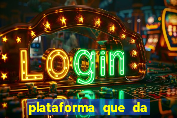 plataforma que da bonus de boas vindas