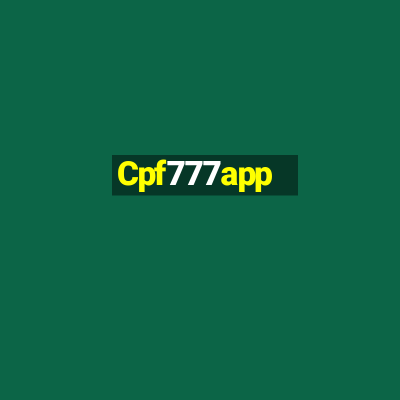 Cpf777app