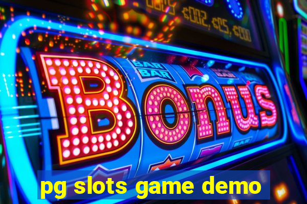 pg slots game demo