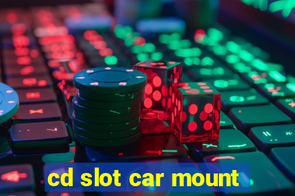 cd slot car mount