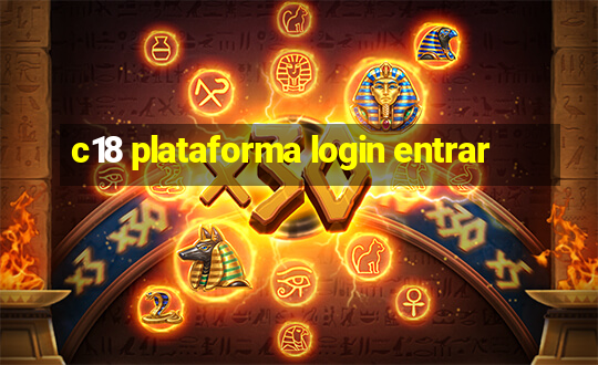 c18 plataforma login entrar