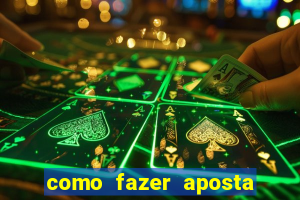 como fazer aposta jogo do bicho