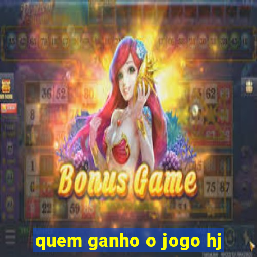 quem ganho o jogo hj