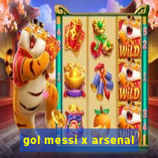 gol messi x arsenal