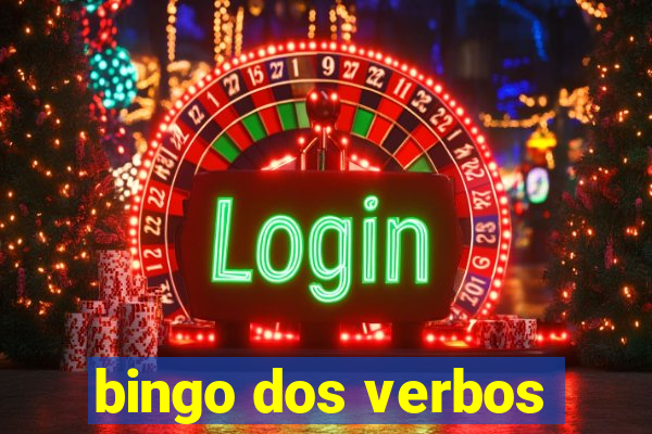 bingo dos verbos