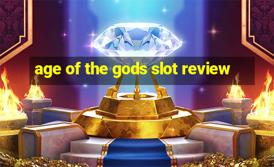 age of the gods slot review