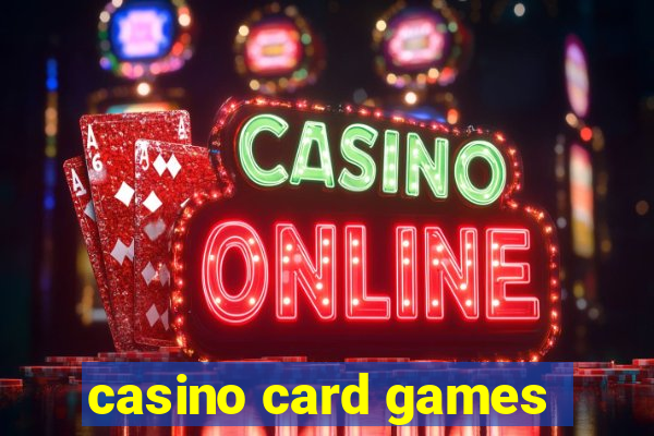 casino card games