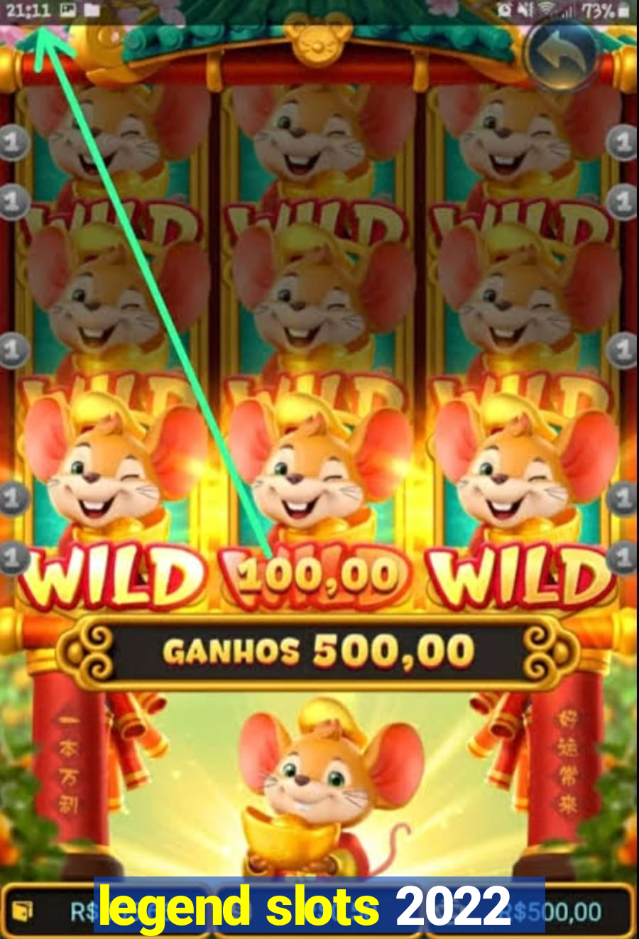 legend slots 2022