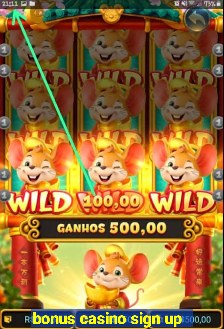 bonus casino sign up